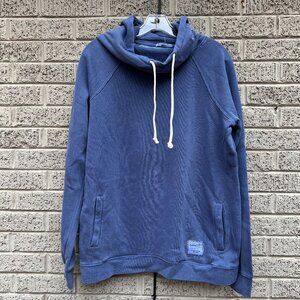 Mitchell & Ness Funnel Neck Hooded Sweatshirt NWT Large